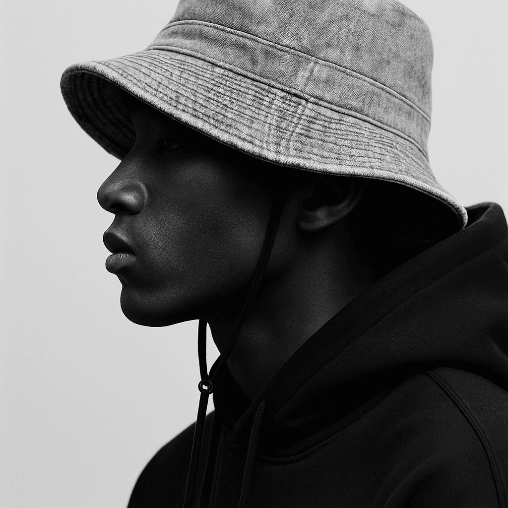 Foundation monochrome campaign portrait